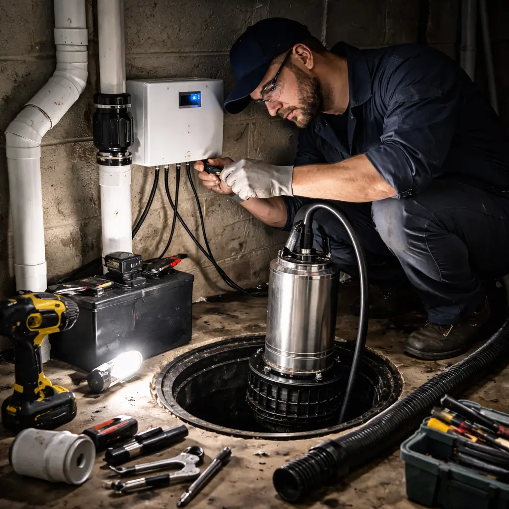 Sump Pump Installation Repair Tecumseh